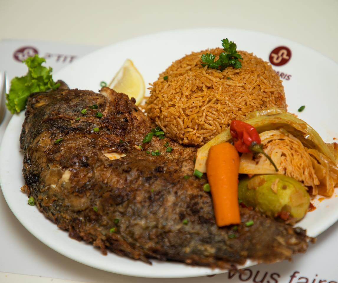 photo d'un plat burkinabé qui met l'eau à la bouche